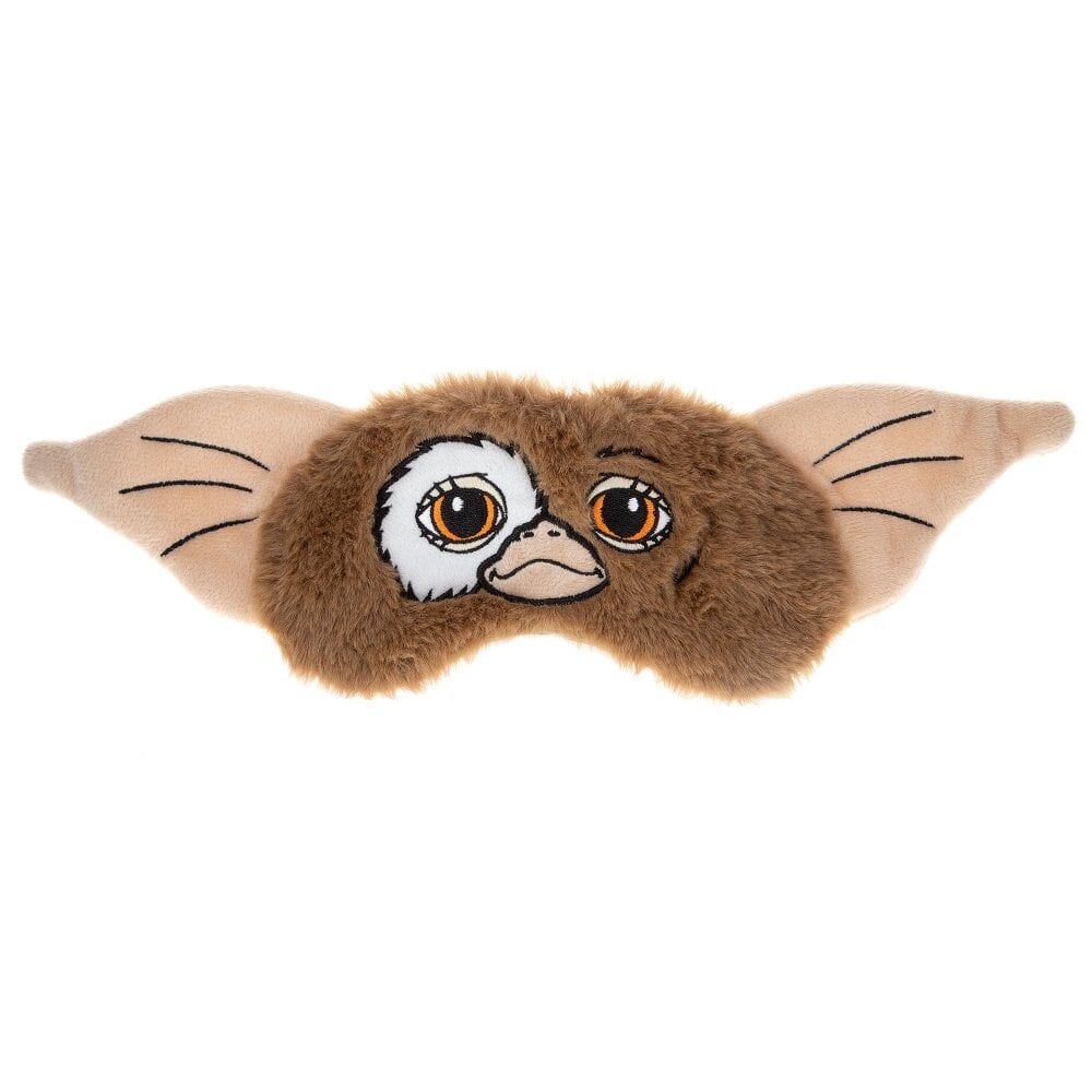 Warner Bros Gremlins Mogwai Gizmo Soft Plush Sleep Face Mask Brown