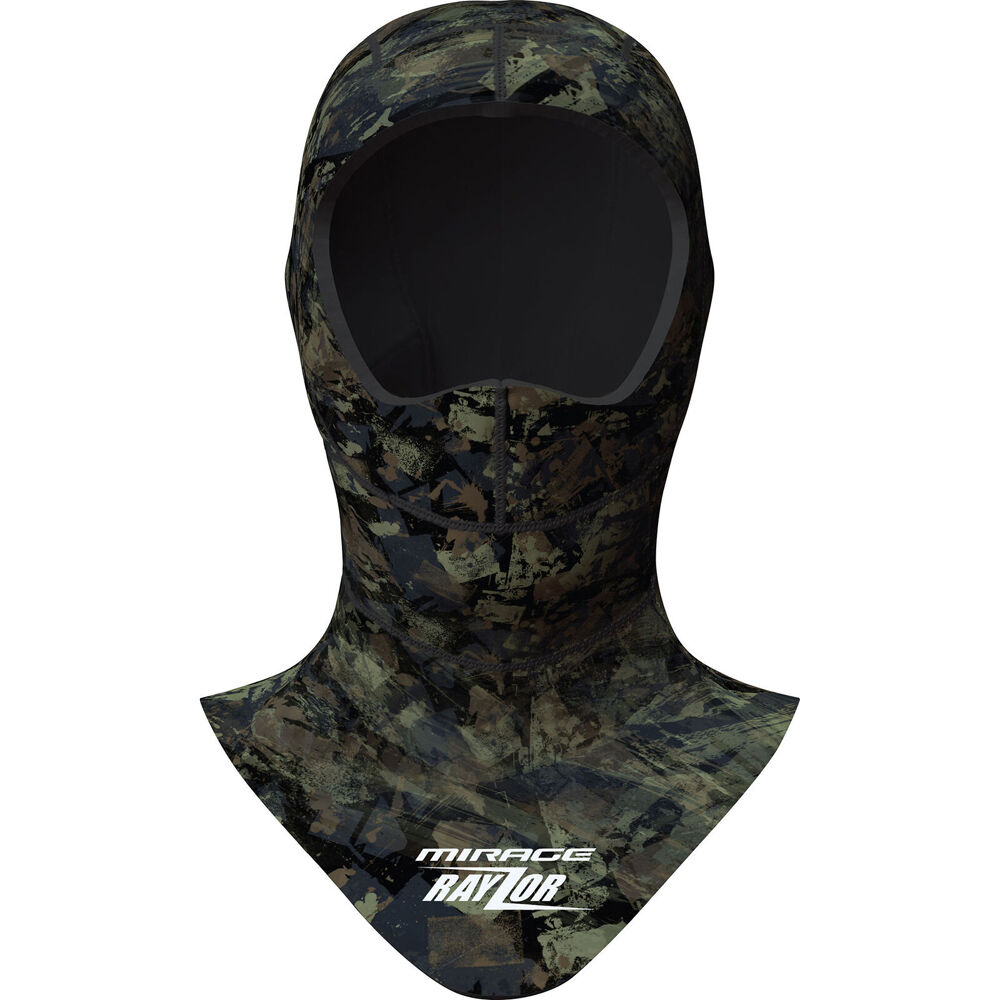 Mirage 5mm High Density Neoprene Water Sport Diving Hood Small Camouflage