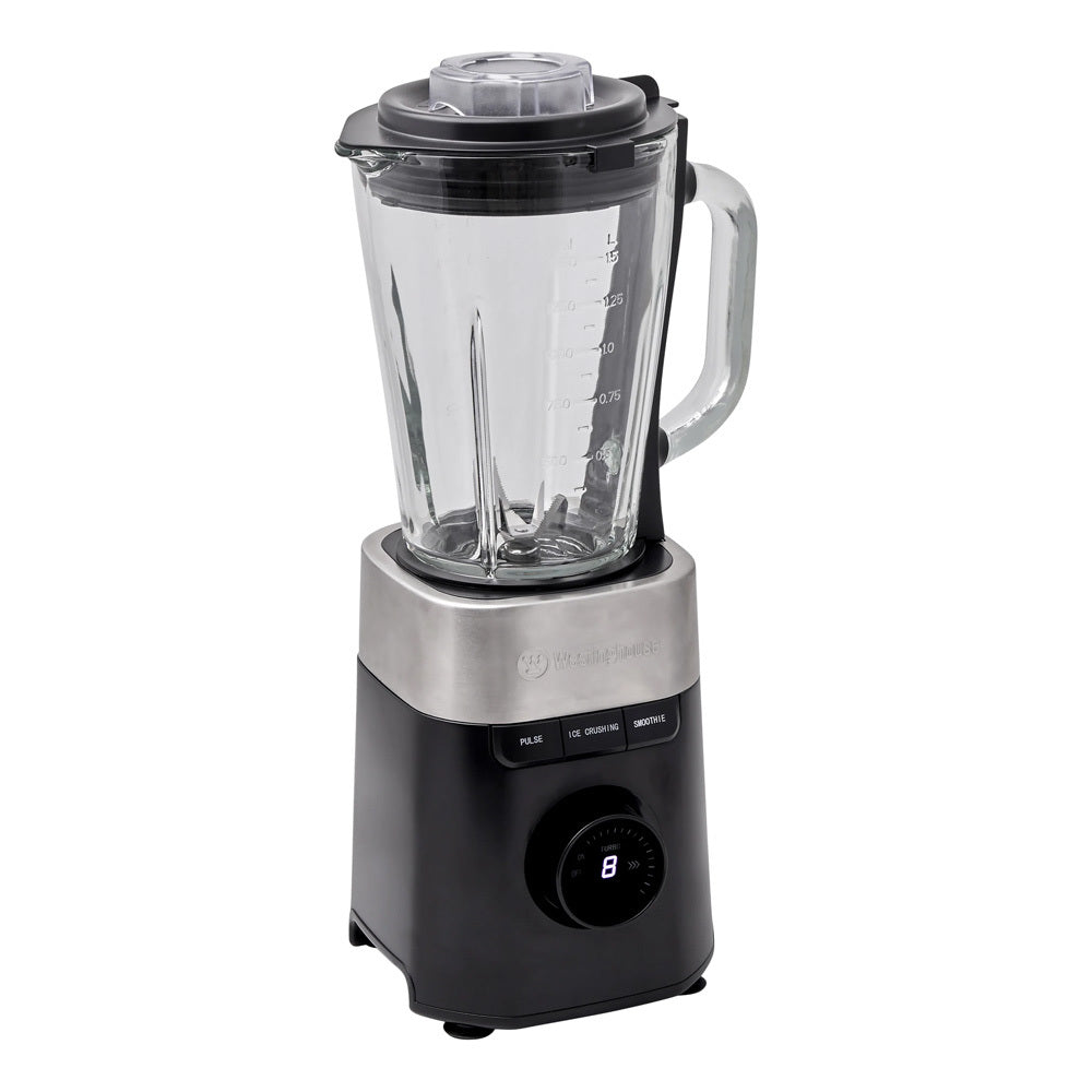 Westinghouse 900W Digital Display 1.5L Glass Jug Blender