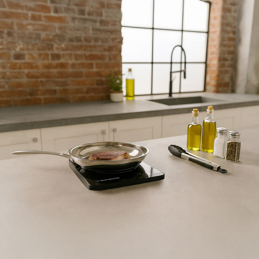 Westinghouse Induction Cooktop 2000W Single Super Slim 280x350x23mm