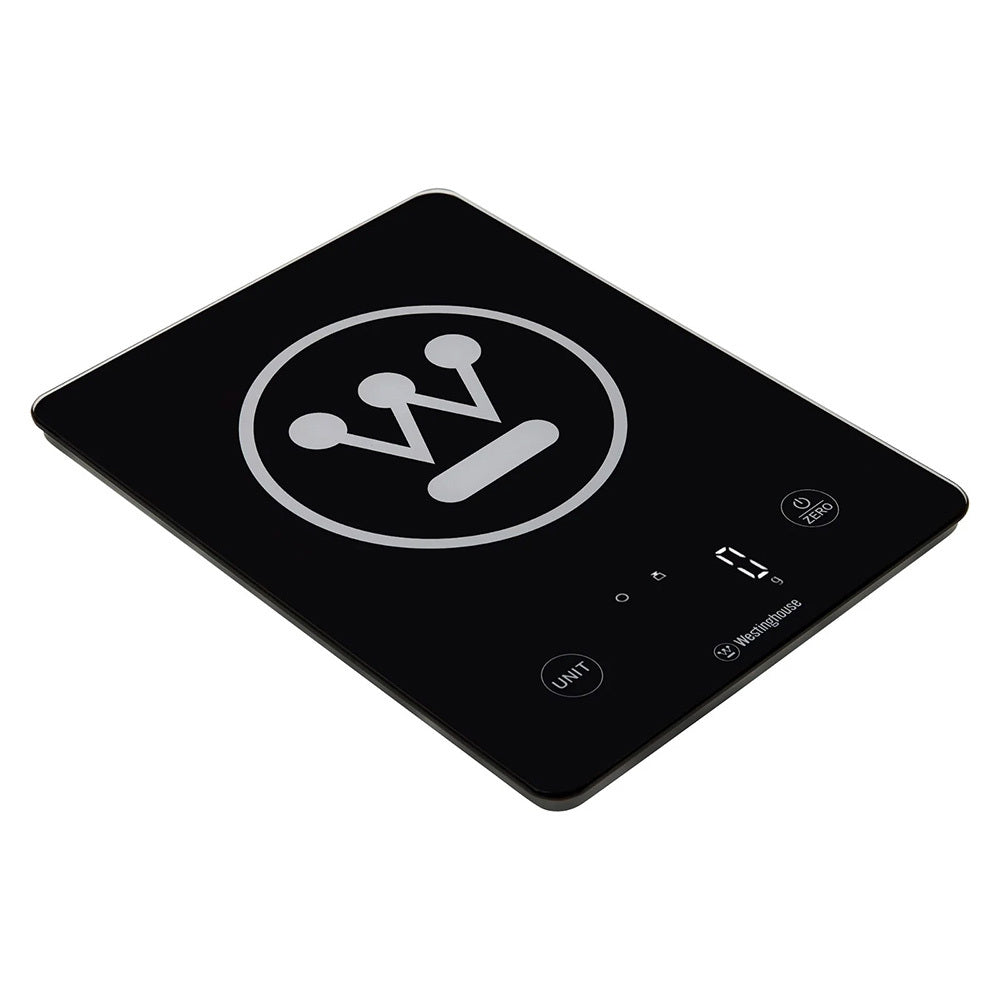 Westinghouse Electronic Kitchen Scale 10KG Black Slimline