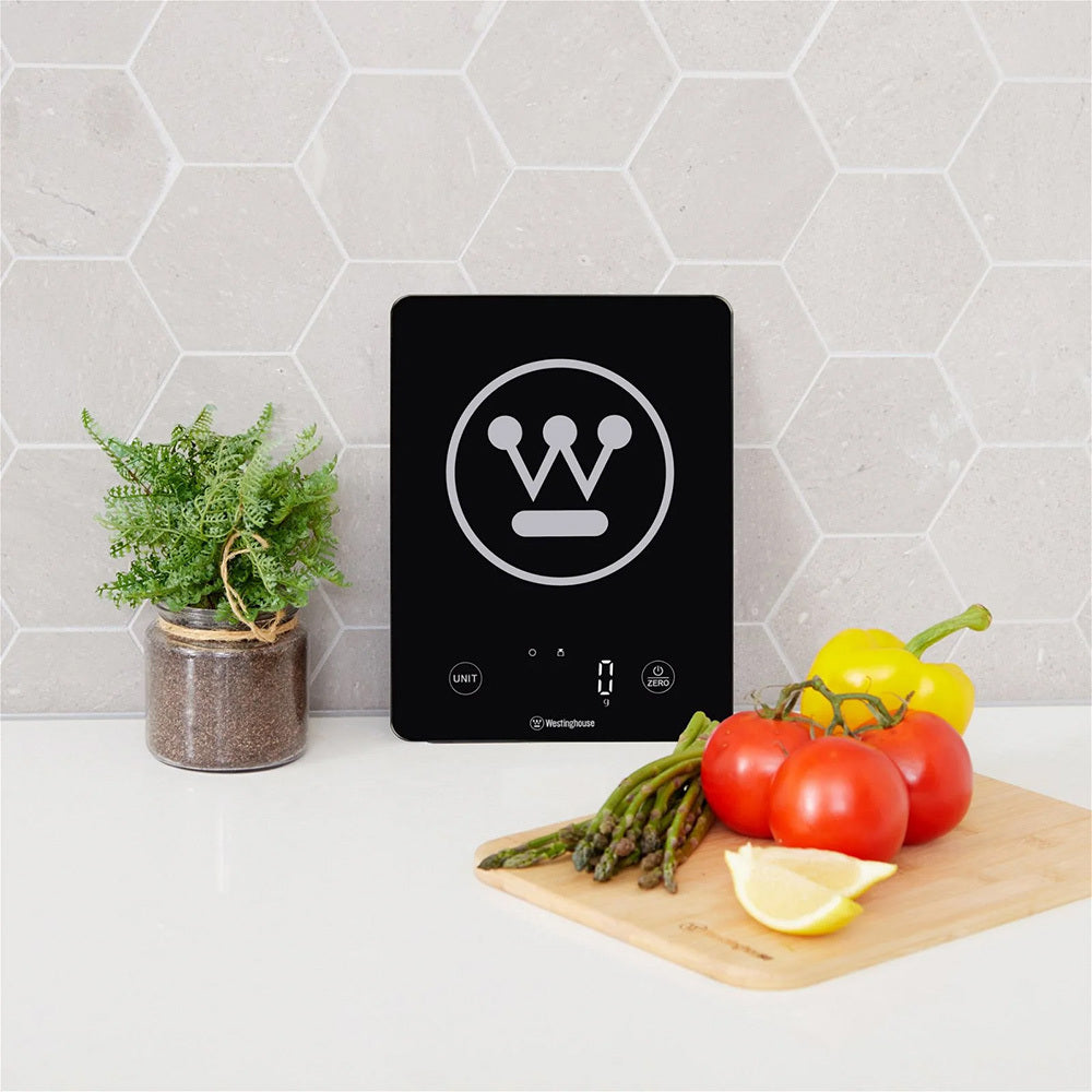 Westinghouse Electronic Kitchen Scale 10KG Black Slimline
