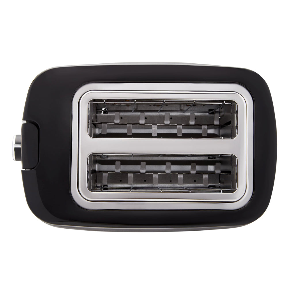 Westinghouse Plastic 1.7L kettle & 2 Slice Toaster Pack - Black