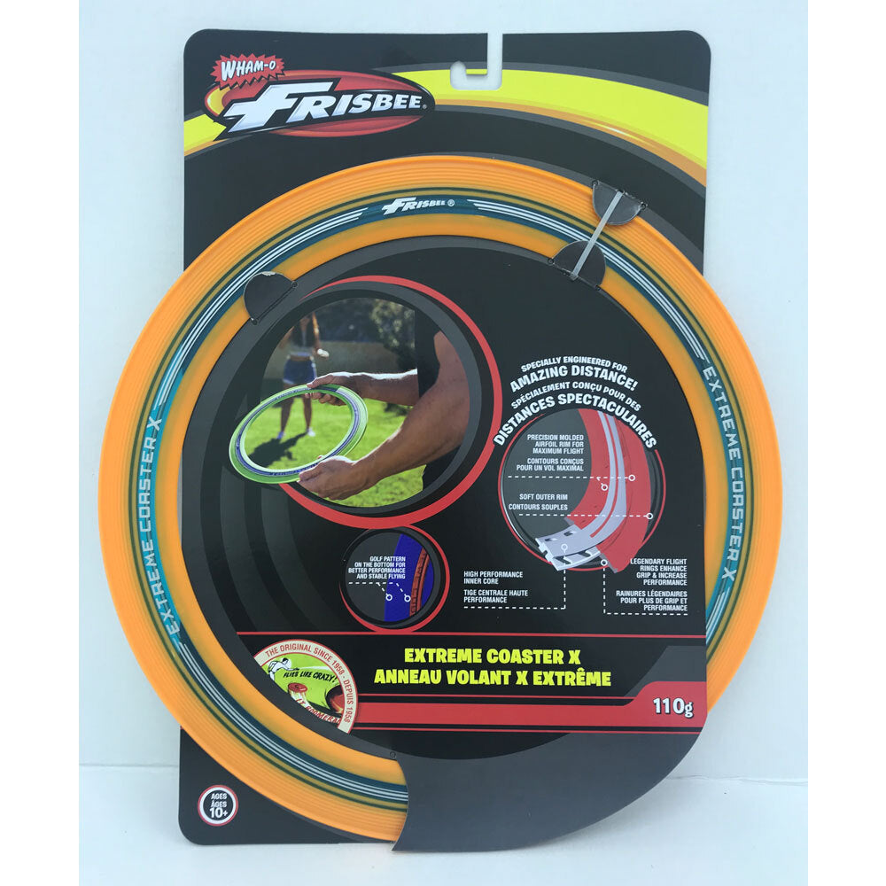 Wham-O Extreme Coaster X Frisbee 33cm Disc Kids/Children Toy 10y+ Asst