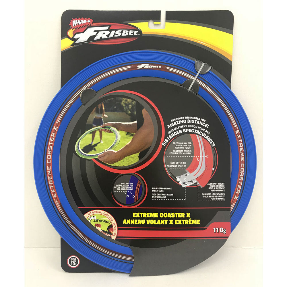 Wham-O Extreme Coaster X Frisbee 33cm Disc Kids/Children Toy 10y+ Asst
