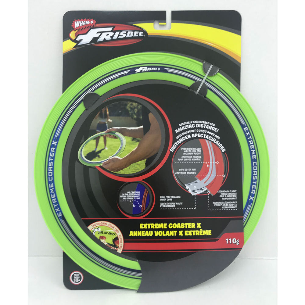 Wham-O Extreme Coaster X Frisbee 33cm Disc Kids/Children Toy 10y+ Asst