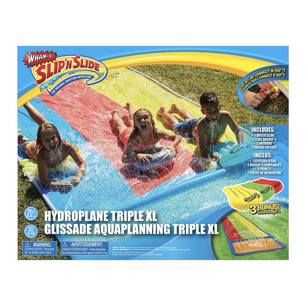 Whamo Slip 'N Slide Hydroplane Triple XL Kids/Children Fun Outdoor Game 5y+