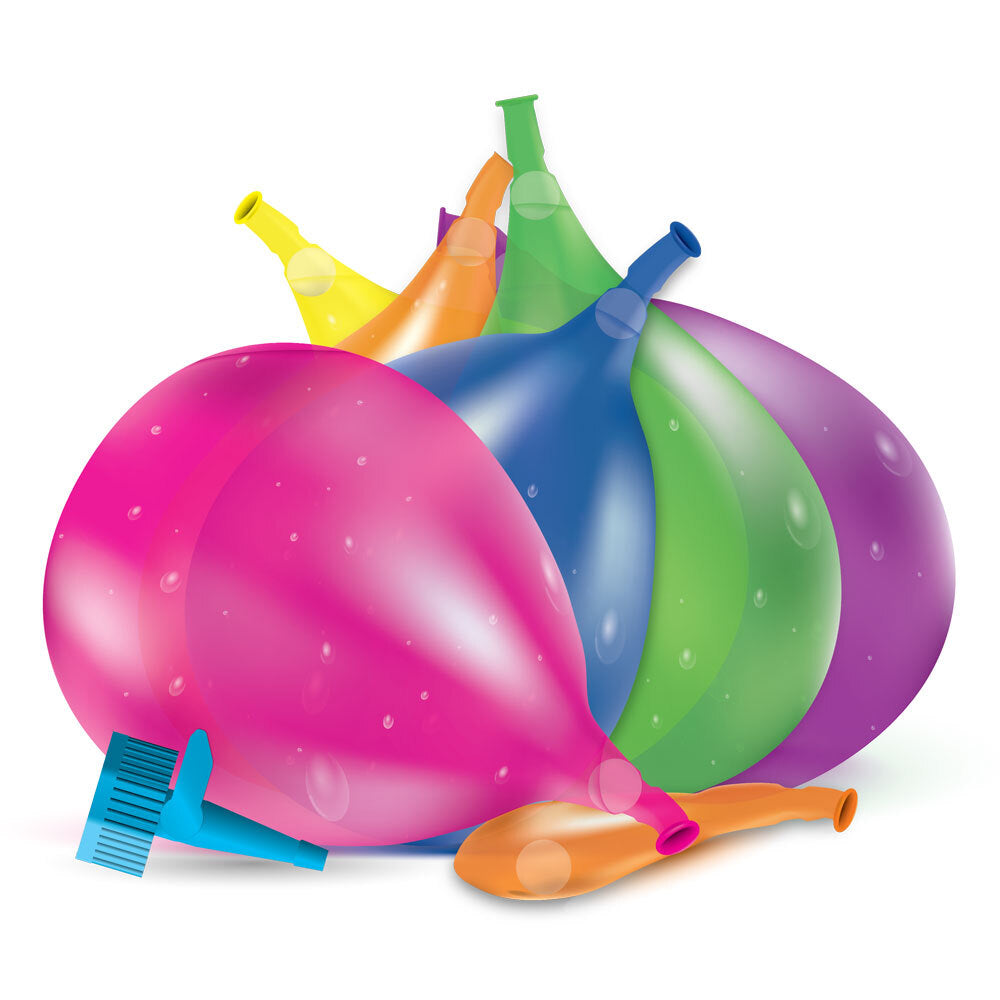 Wham-O 25cm Aqua Bow w/ Nozzel/50x Water Balloons Kids/Children Toy 8+