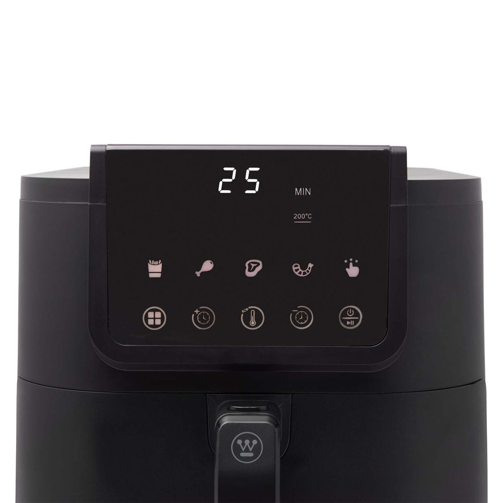 Westinghouse 1700W Air Fryer Slimline Opti-Fry Black 8L