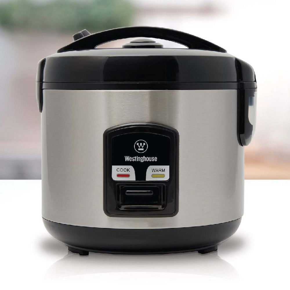 Westinghouse 6 Cup Rice Cooker Stainless Steel w/Keep Warm Function