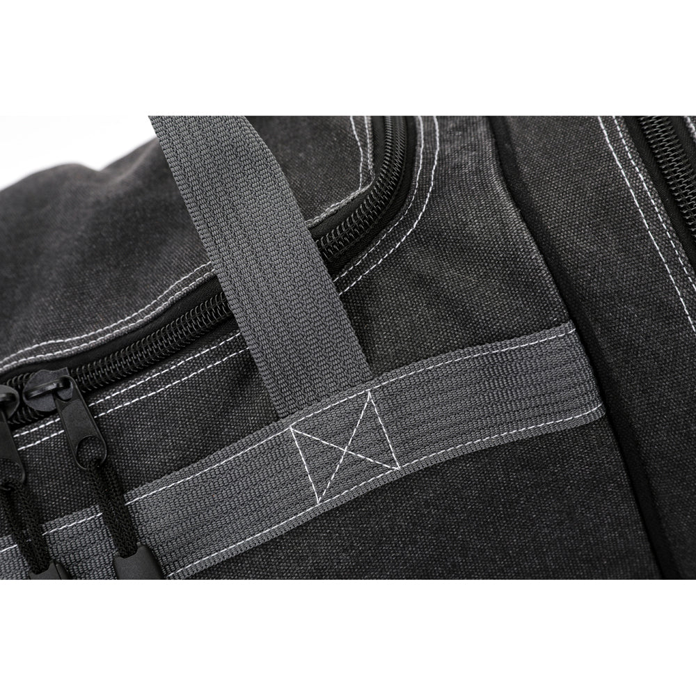 Bells Beach Canvas Weekender Duffle Bag Square Tote Bag 65cm - Black