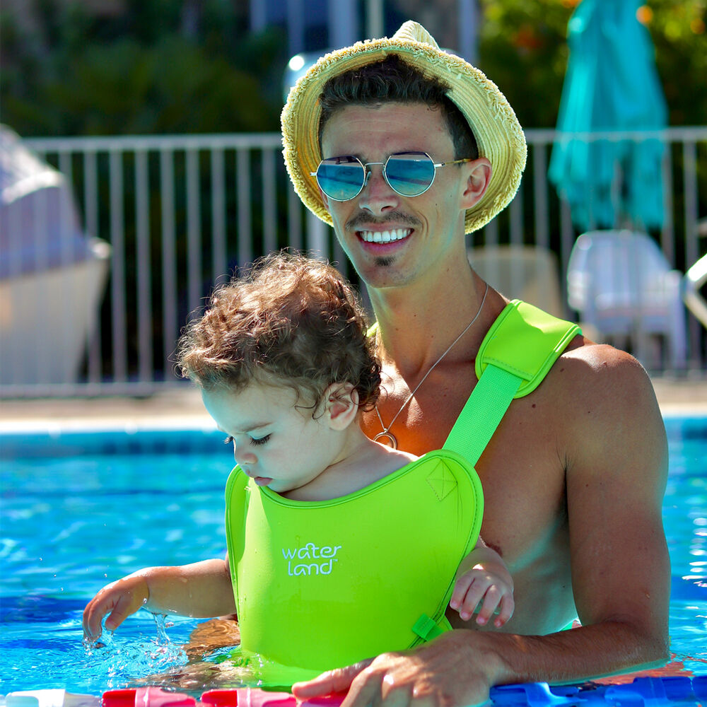 Waterland Baby/Infant Carrier Lime Green Neoprene Wetsuit Sling