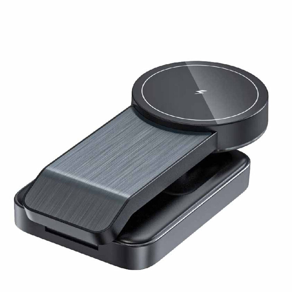 ChargeCore Laser 3-in-1 15W Wireless MagSafe Fast Charging Stand Foldable