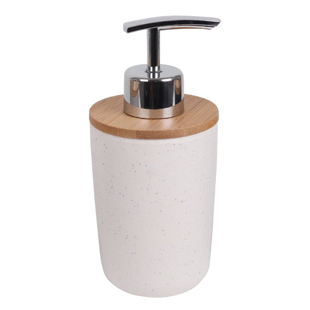 Eco Basics Soap Pump Bathroom/Sink Liquid Dispenser - White