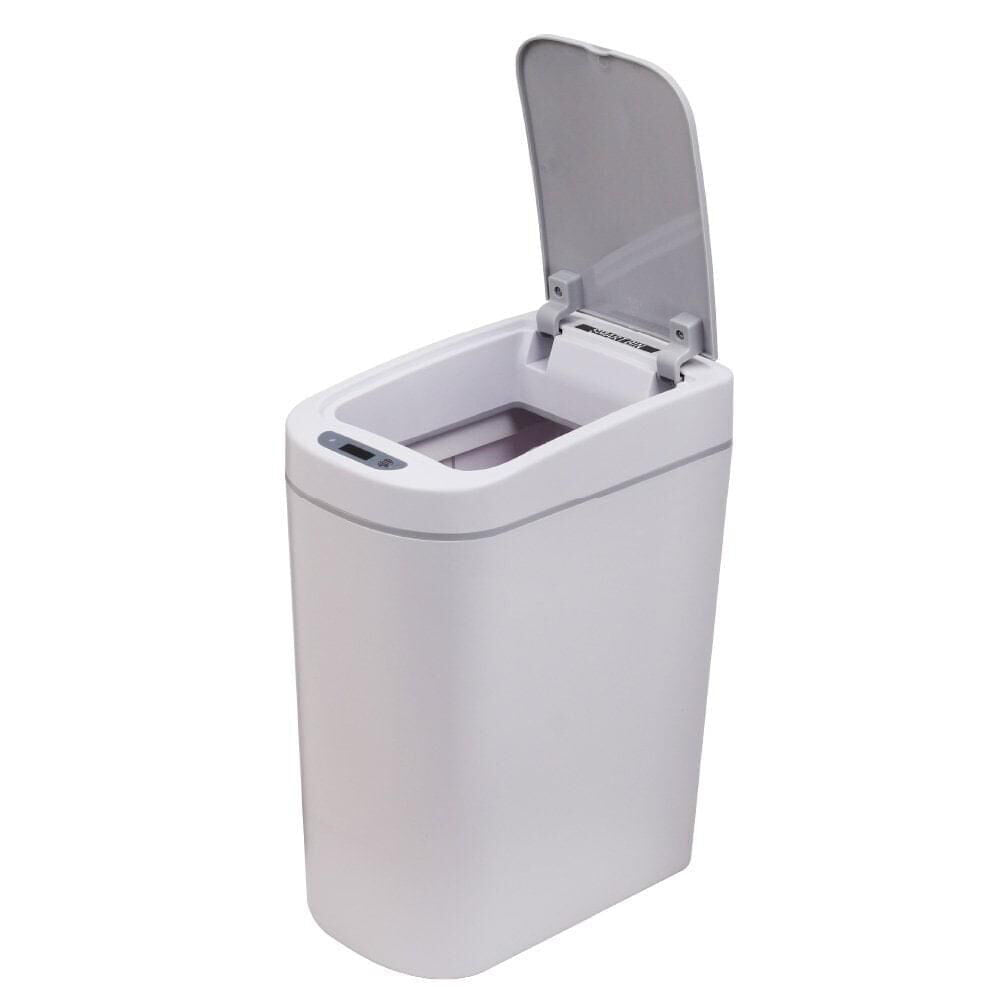 Smart Bin 7L Bathroom Waste Container Motion Sensor Detection 34cm White