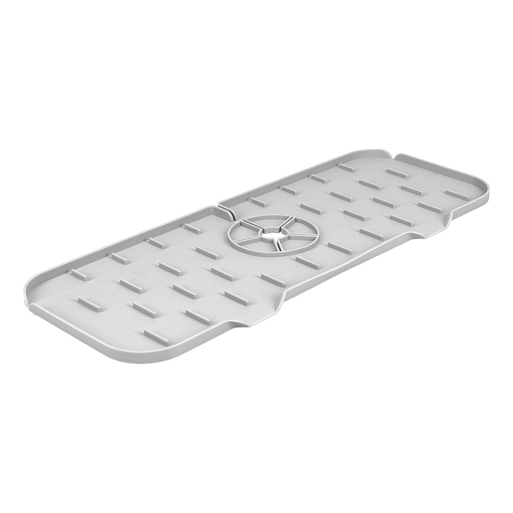 2PK White Magic Home/Kitchen Sink Splash Guard Faucet Mat  - White