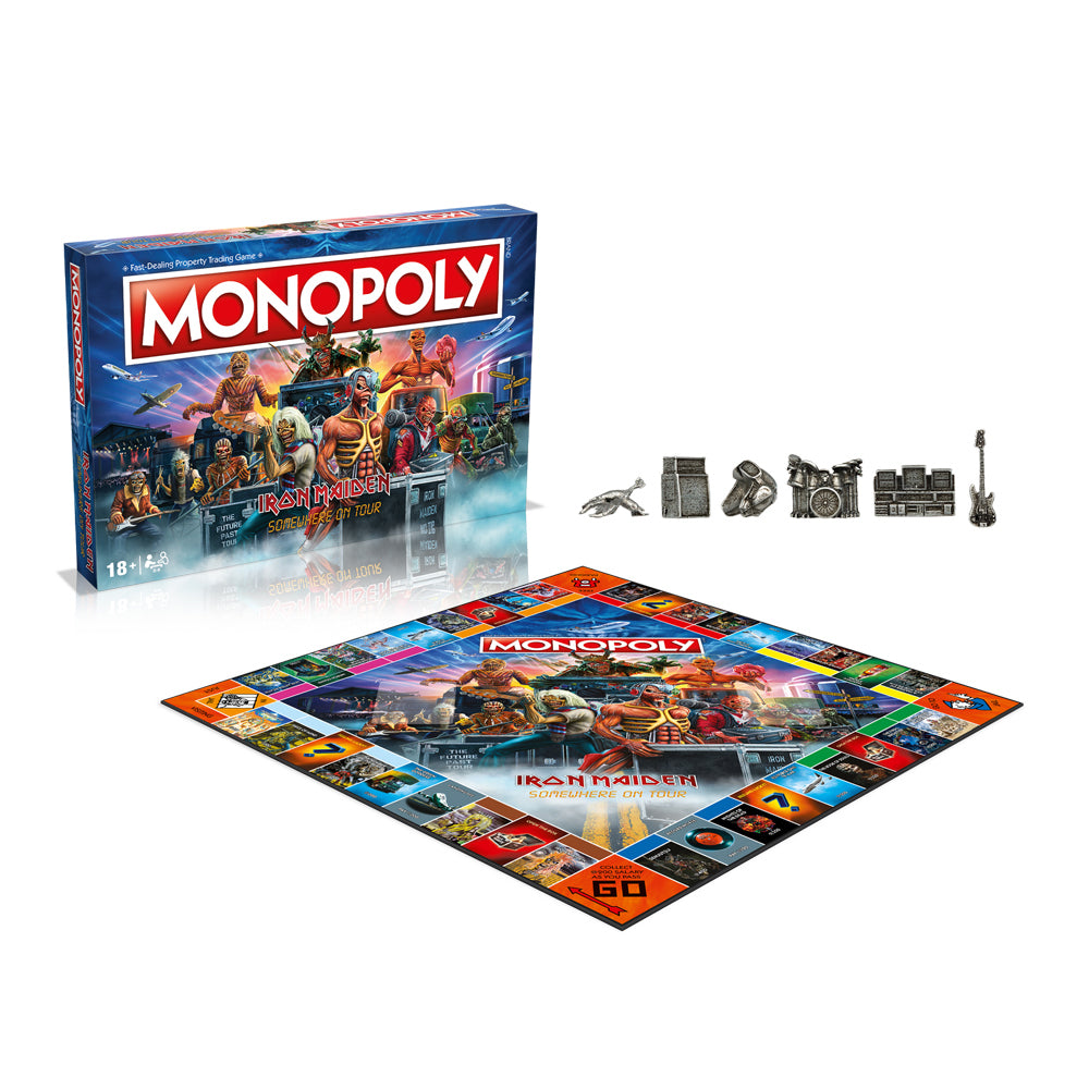 Monopoly Iron Maiden Adult Tabletop Themed Board Game 18+