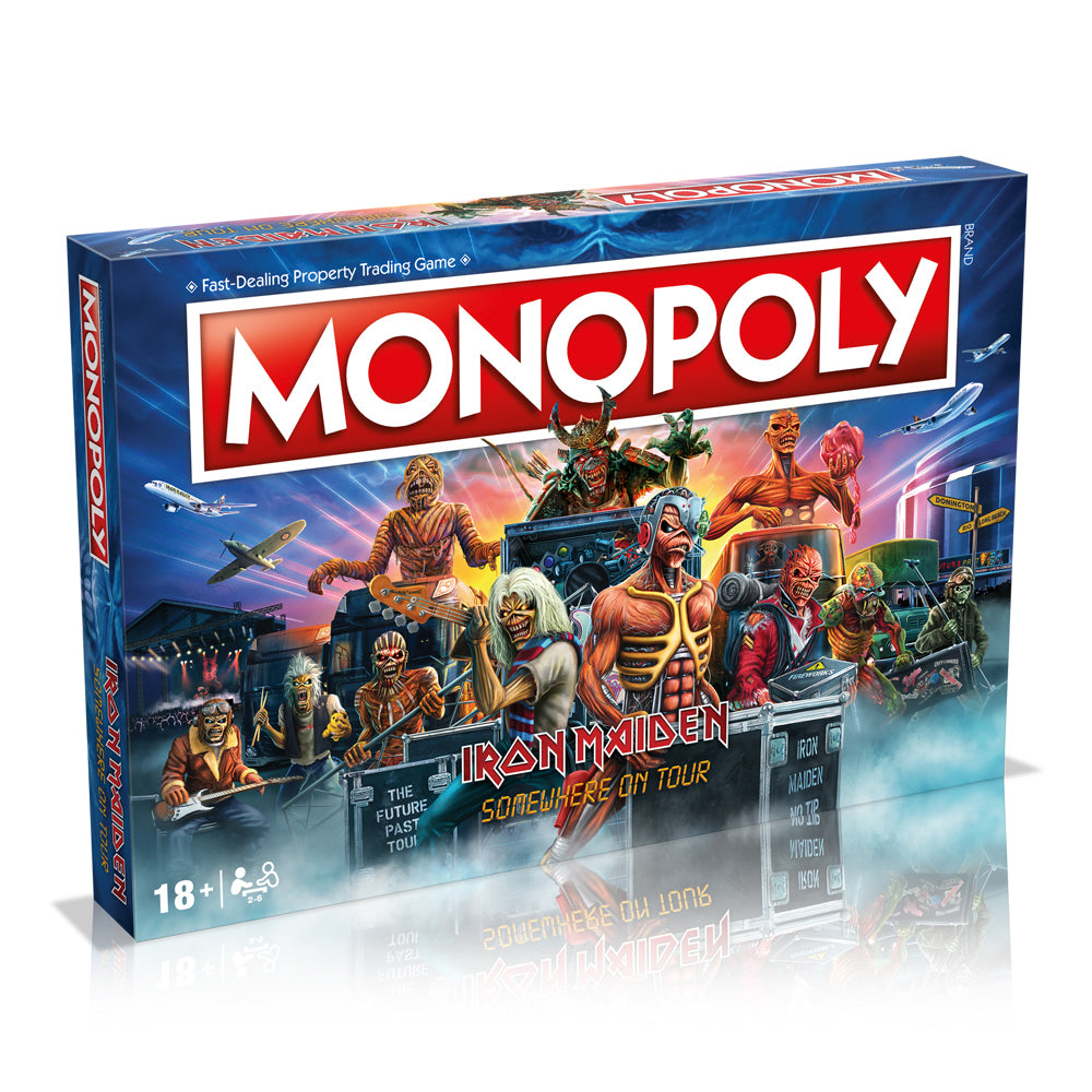Monopoly Iron Maiden Adult Tabletop Themed Board Game 18+