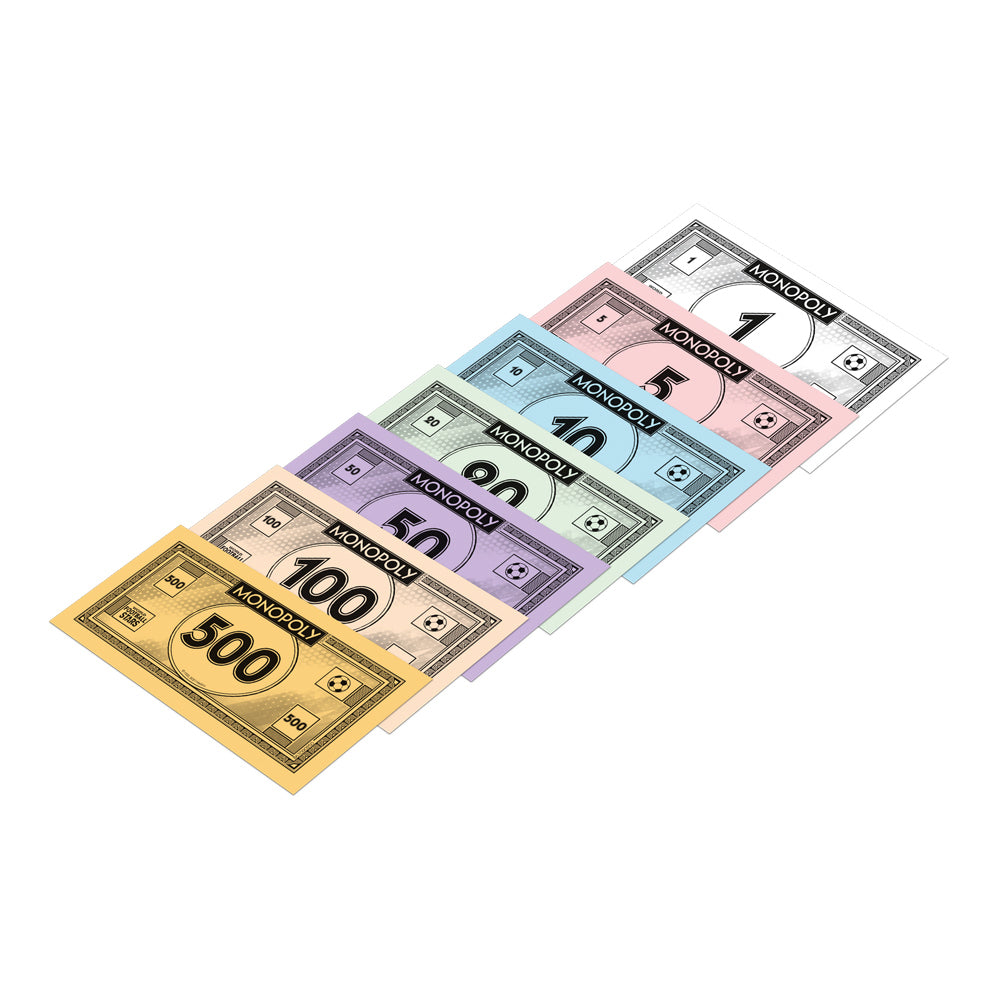 Monopoly World Football Stars Family Tabletop Themed Board Game 8+