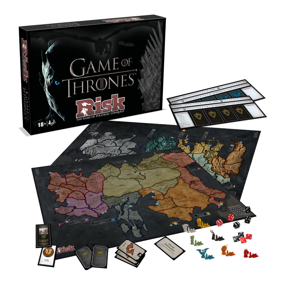 RISK Game of Thrones Tabletop Themed Board Game 18+