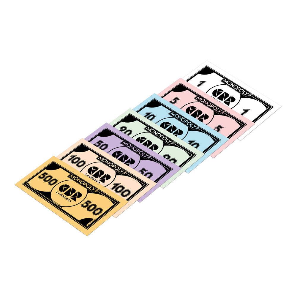 Monopoly - City Editions Canberra Family Tabletop Themed Board Game 8+