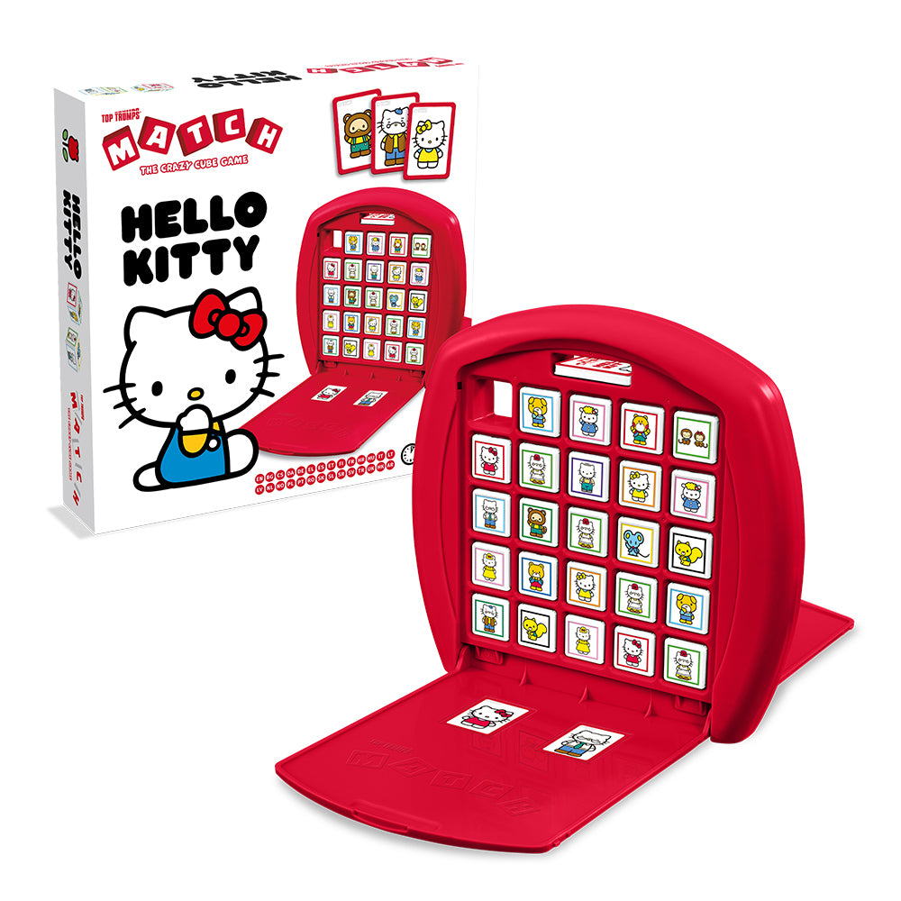 Top Trumps Match Hello Kitty Family Party Tabletop Board Game 4+