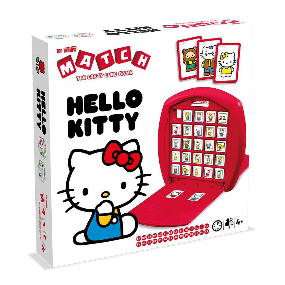 Top Trumps Match Hello Kitty Family Party Tabletop Board Game 4+