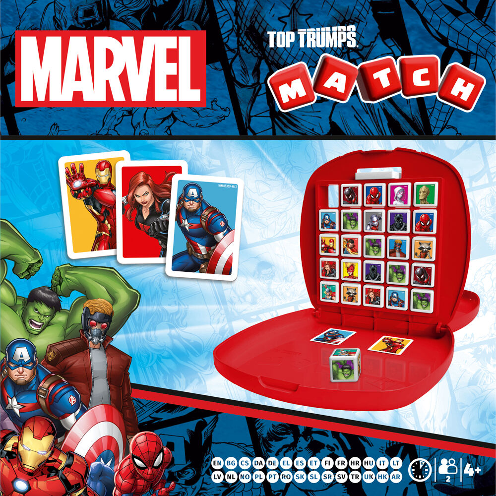 Top Trumps Marvel Universe Edition 2025 Refresh Match Card Game 4+