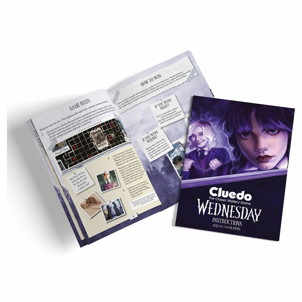 Cluedo Wednesday Kids/Children Interactive Board Game 8+