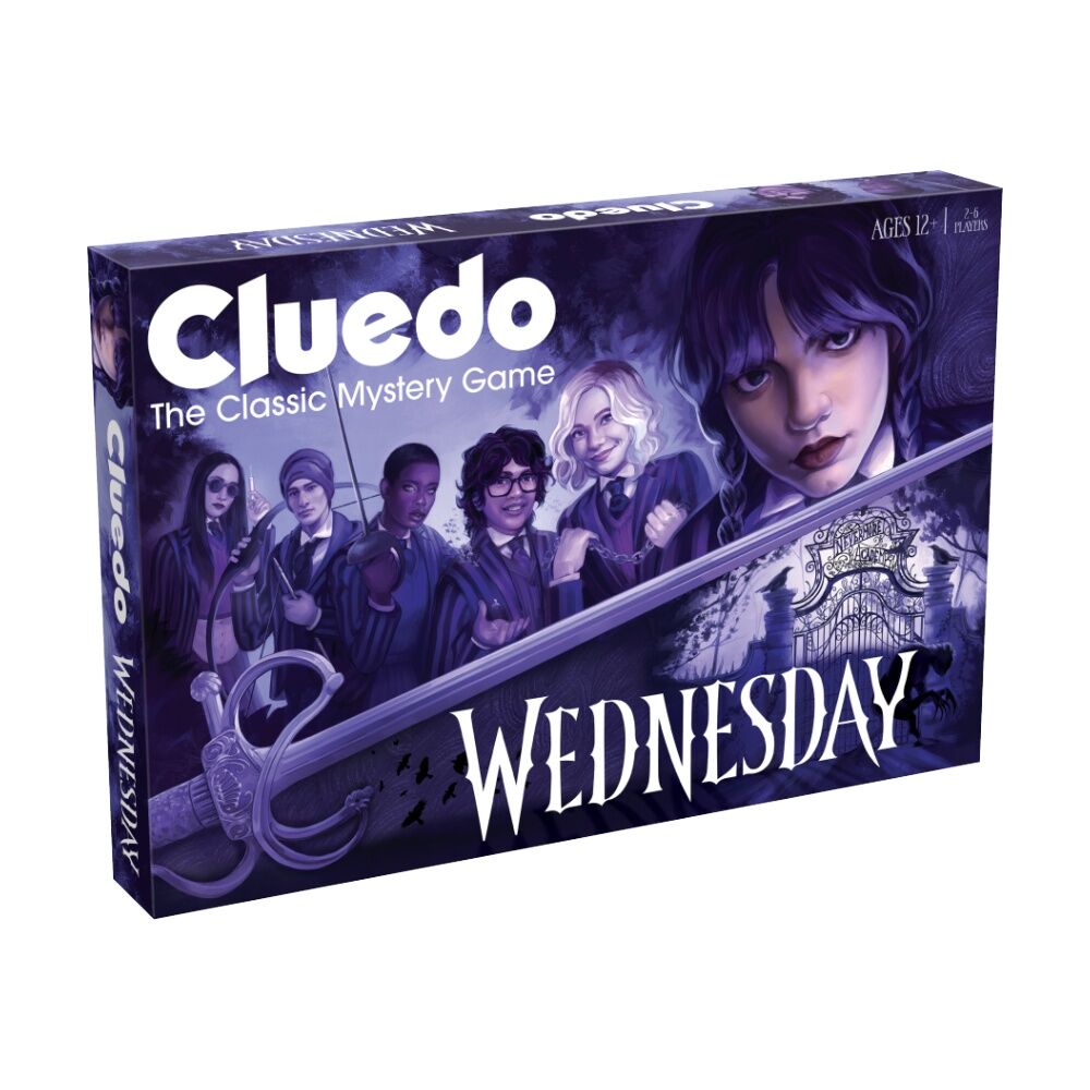Cluedo Wednesday Kids/Children Interactive Board Game 8+