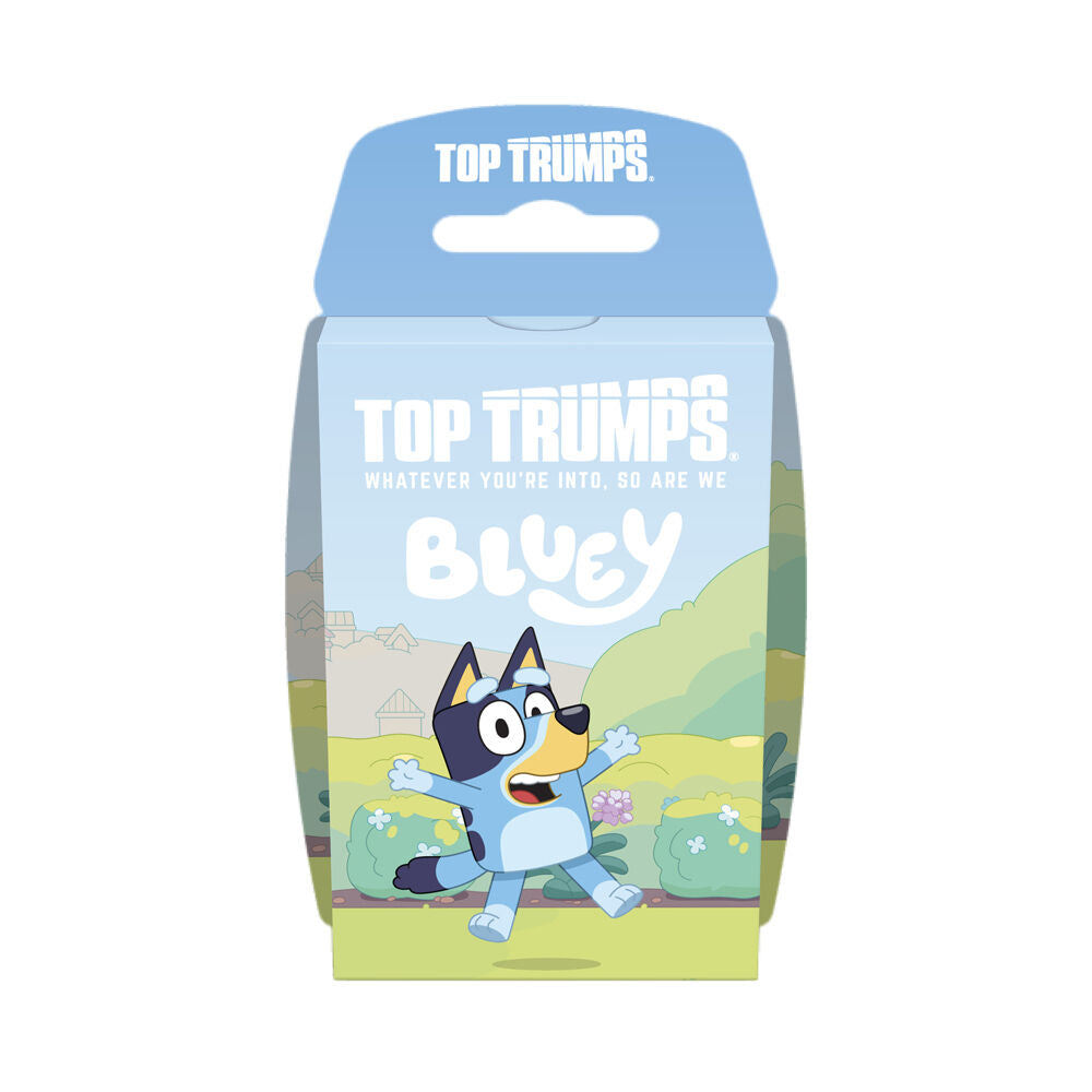 Top Trumps Bluey Edition Family and Kids Trivia Card Game 5+