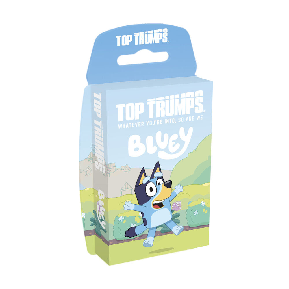 2PK Top Trumps Bluey Edition Family and Kids Trivia Card Game 5+