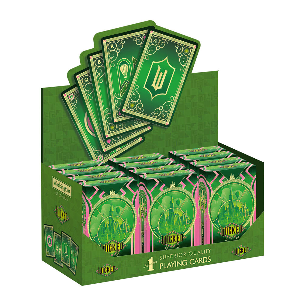 Wicked Movie Edition Novelty Family and Children Playing Cards 5+