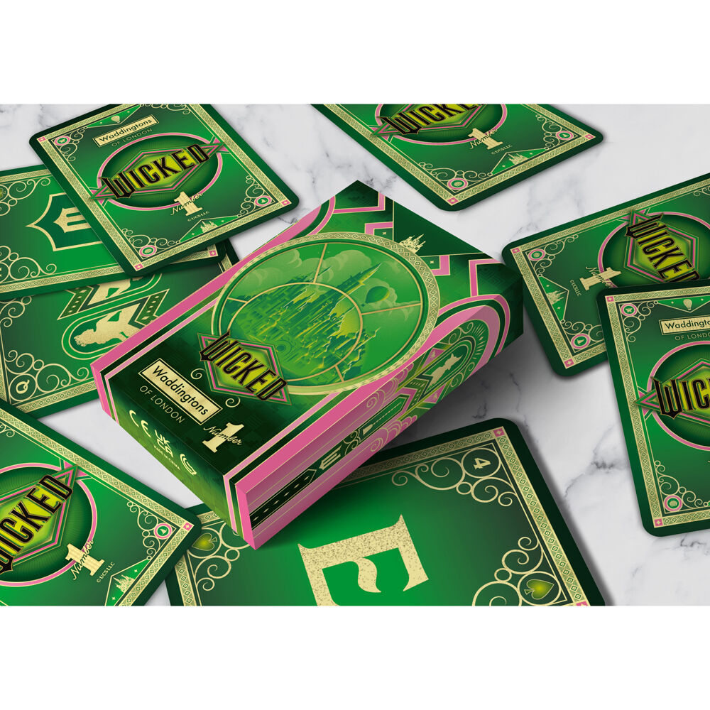 Wicked Movie Edition Novelty Family and Children Playing Cards 5+