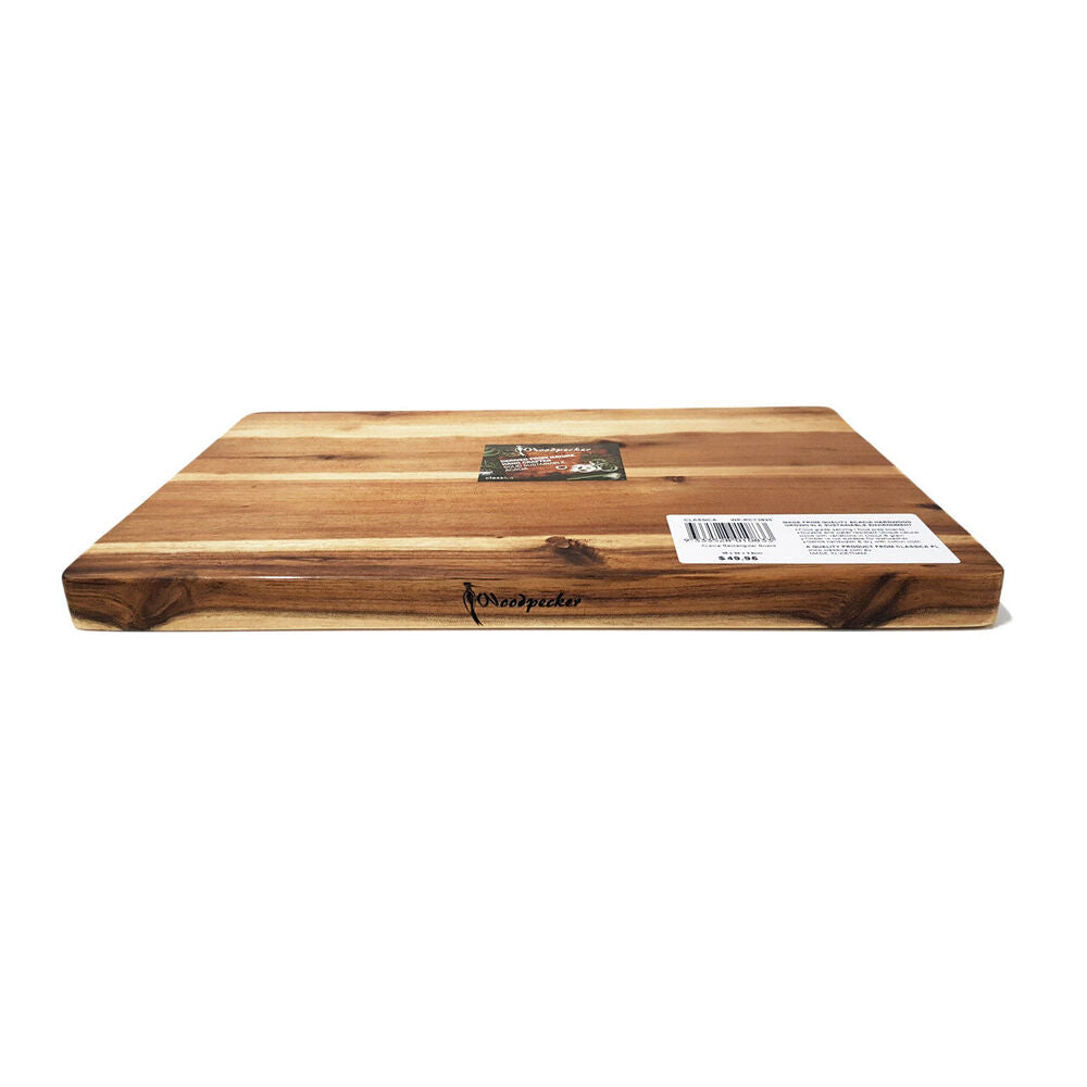 Woodpecker Acacia Rectangular Food Preparation 38x24x2.5cm