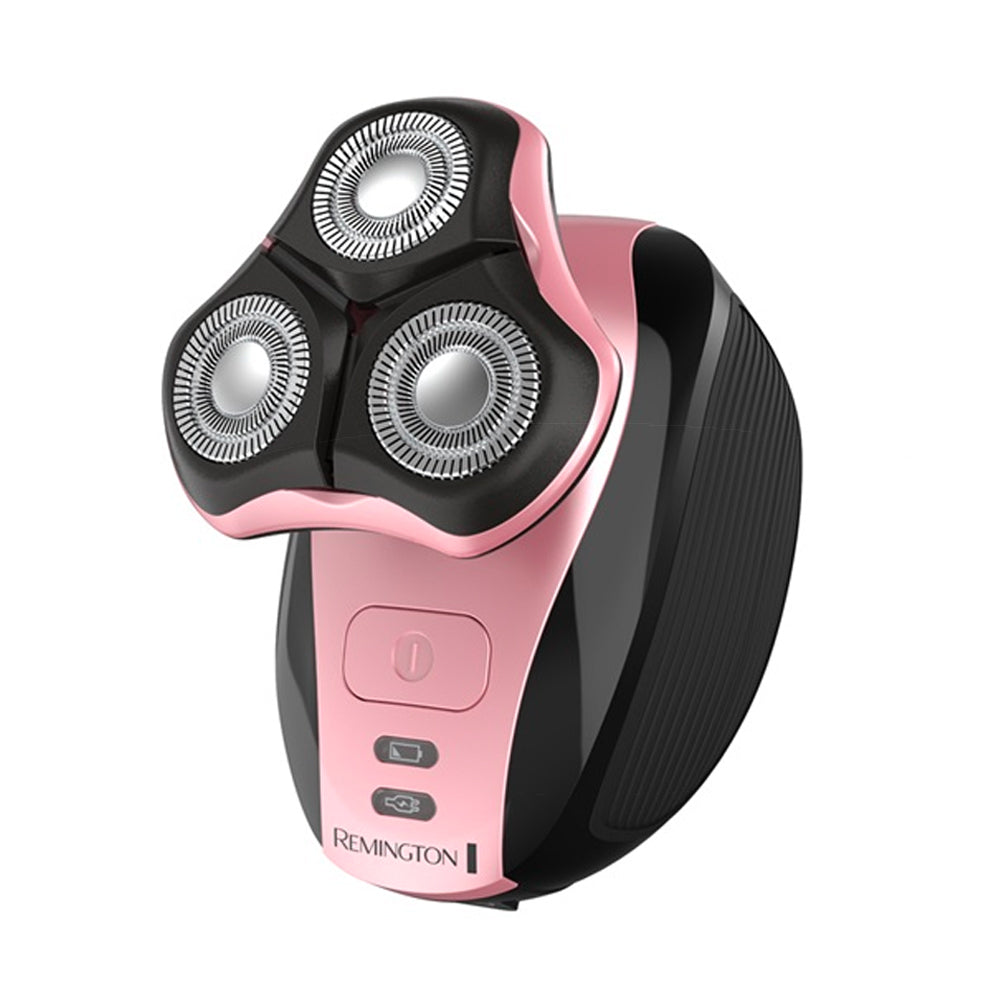 Remington Pure Confidence Electric Cordless Rotary Lady Shaver Trimmer Pink
