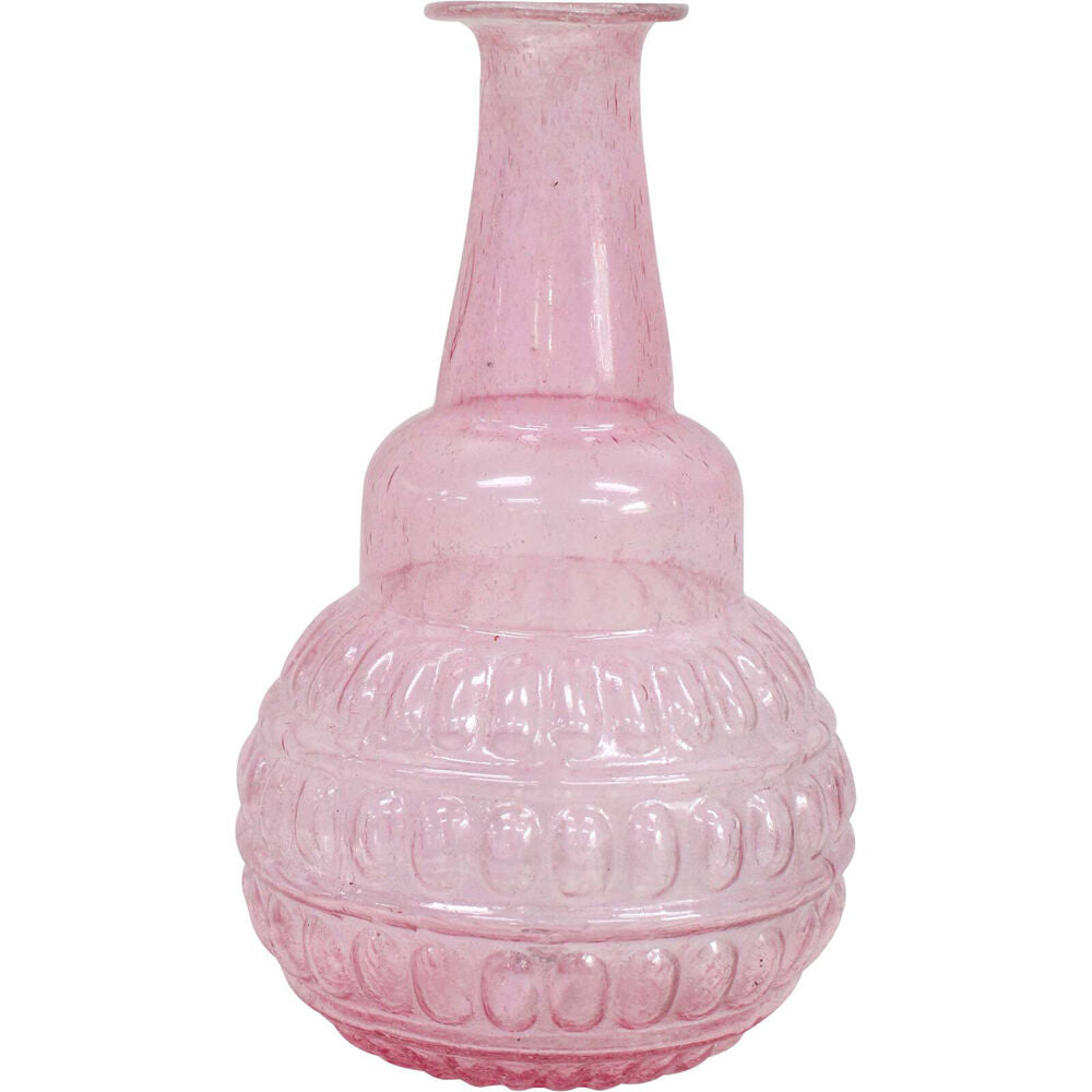 LVD Bud Vase Bubble Glass Home/Lounge Decor Large Pink Gin