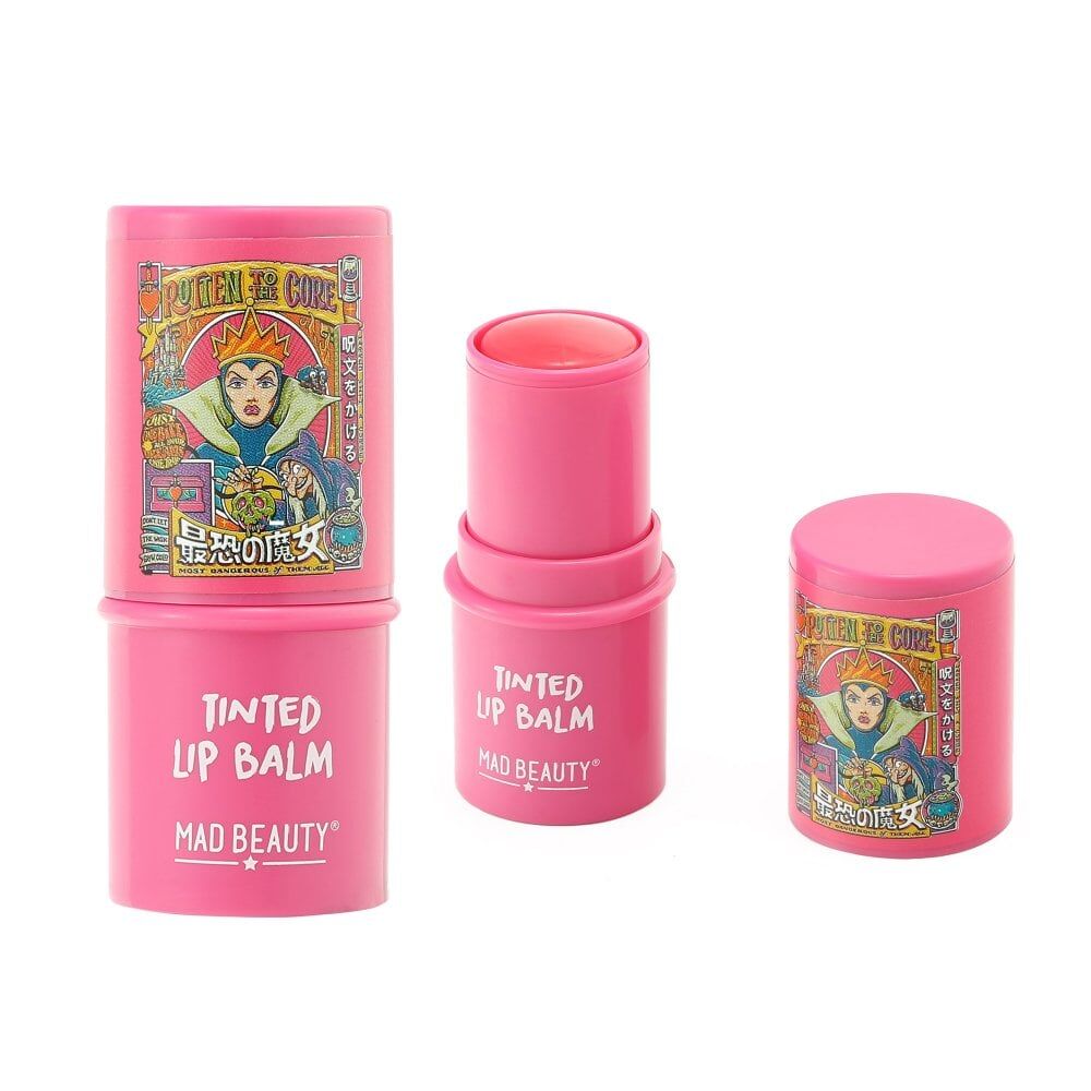 4PK Disney Wicked Villains Evil Queen Scented Tinted Lip Balm 5g Cherry