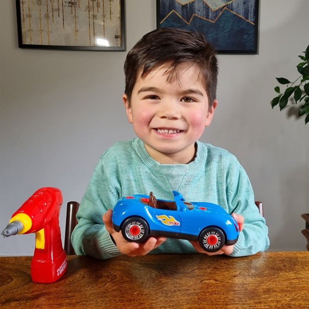 Wonderbox Workshop Build Your Own Race Car Kids/Childrens Toy 3y+
