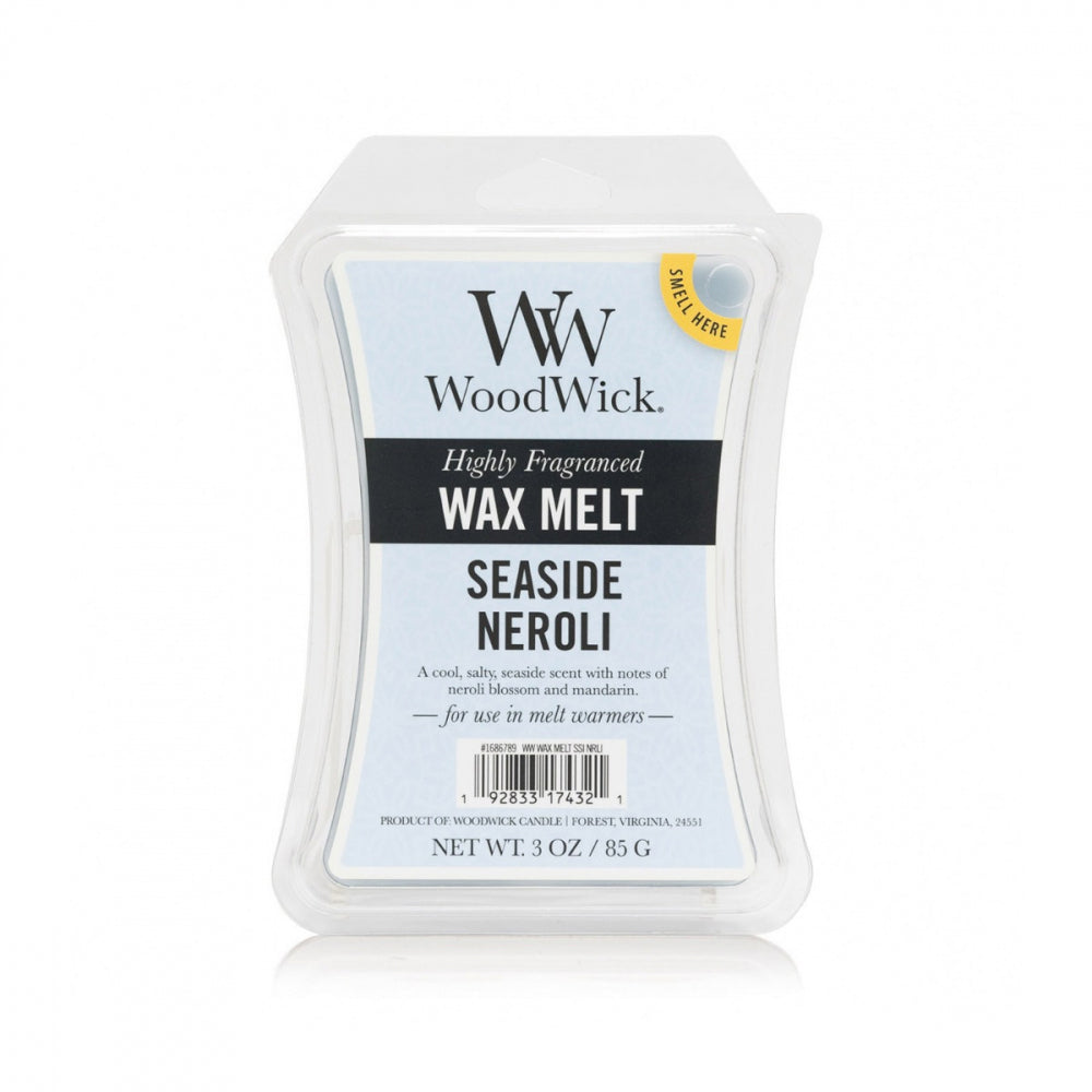 4PK WoodWick Seaside Neroli Scented Wax Melt Cube 9.7oz