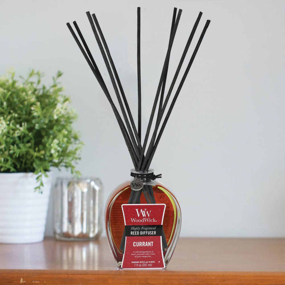 WoodWick Currant Scented Reed Diffuser Home Fragrance 207ml