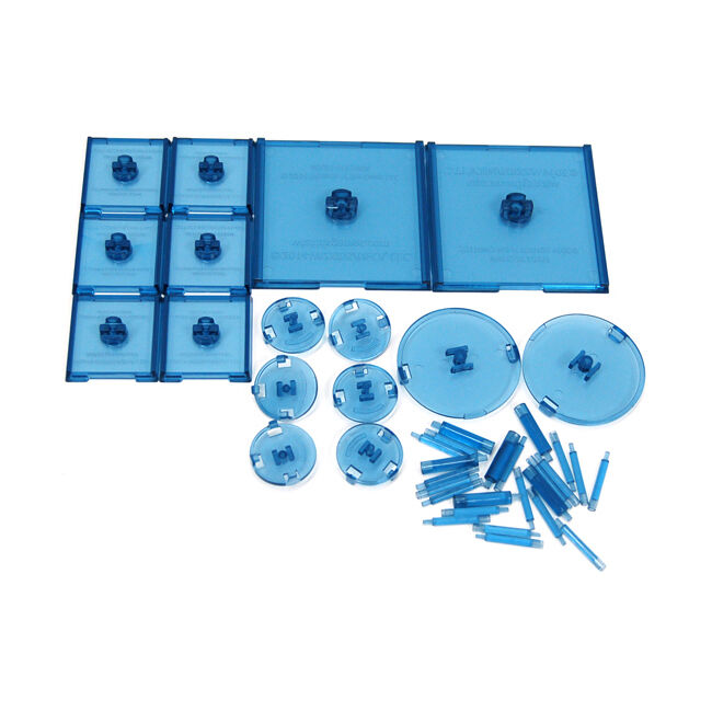 Dungeons & Dragons Attack Wing Base & Pegs Set Blue