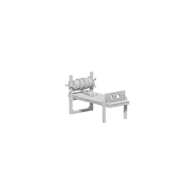 Wizkids Deep Cuts Unpainted Miniatures Torture Rack RPG Scenery 12y+