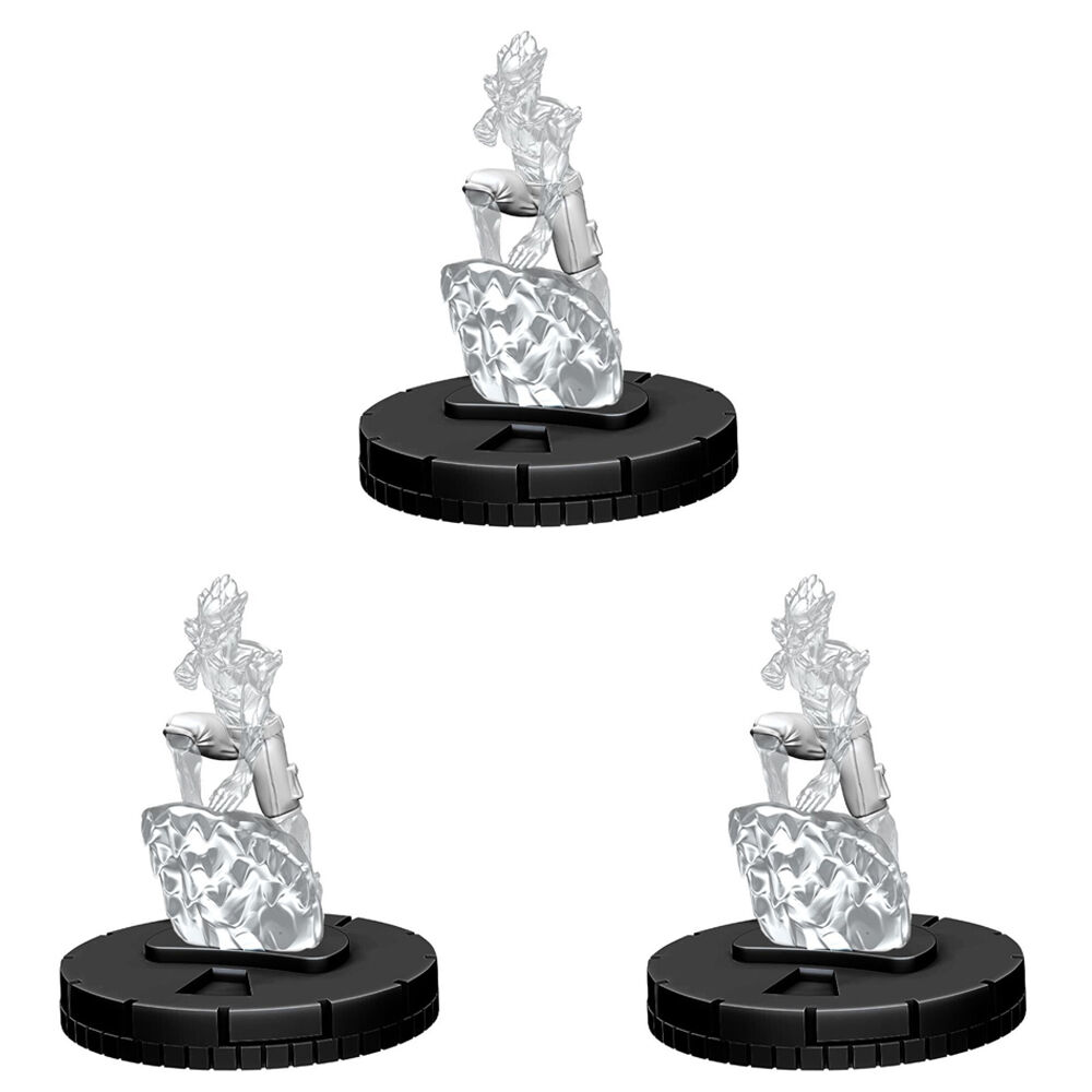 3PK X-Men Comics Unpainted Iceman Mini RPG Figure 14y+