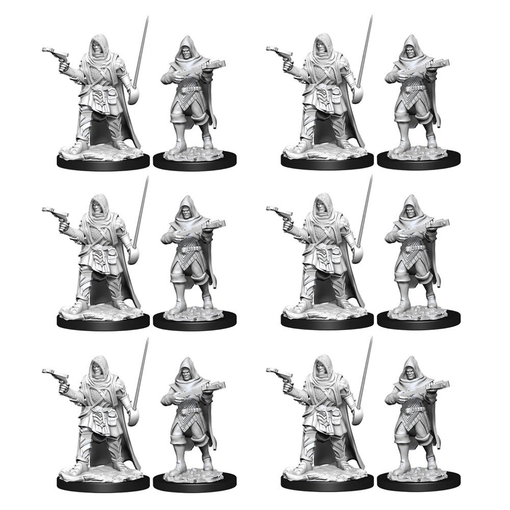 Pathfinder Deep Cuts Unpainted Miniatures Human Rogue Male