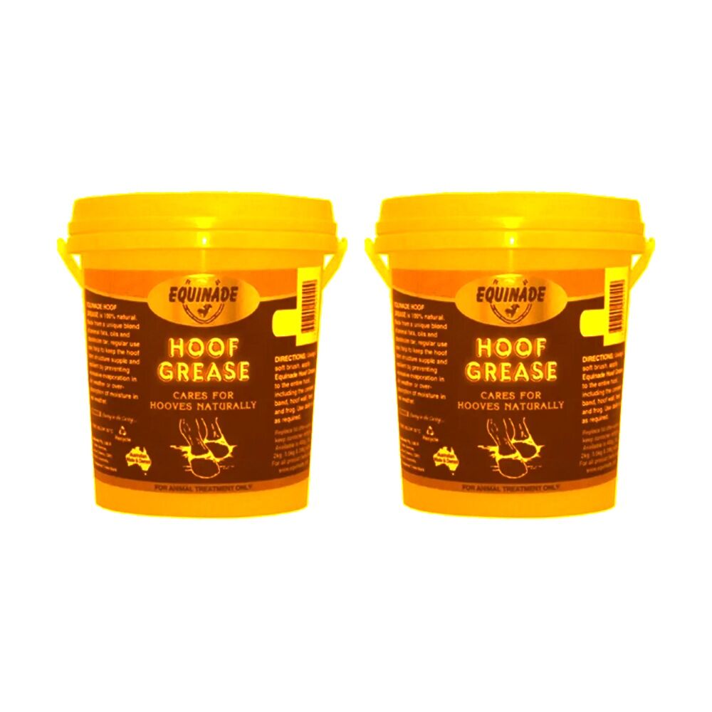 2PK Equinade Hoof Grease Natural Care Conditioner Horse Treatment Hooves 500g