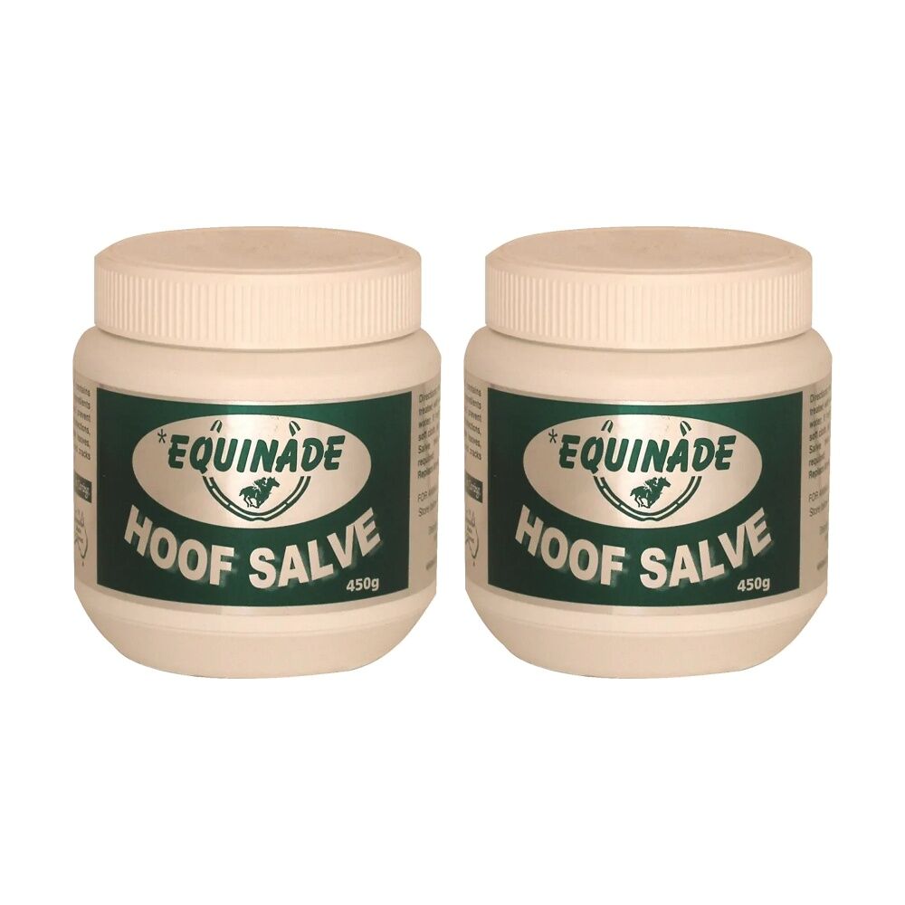 2PK Equinade Hoof Salve Horse Treatment Hooves Care Protection 450g