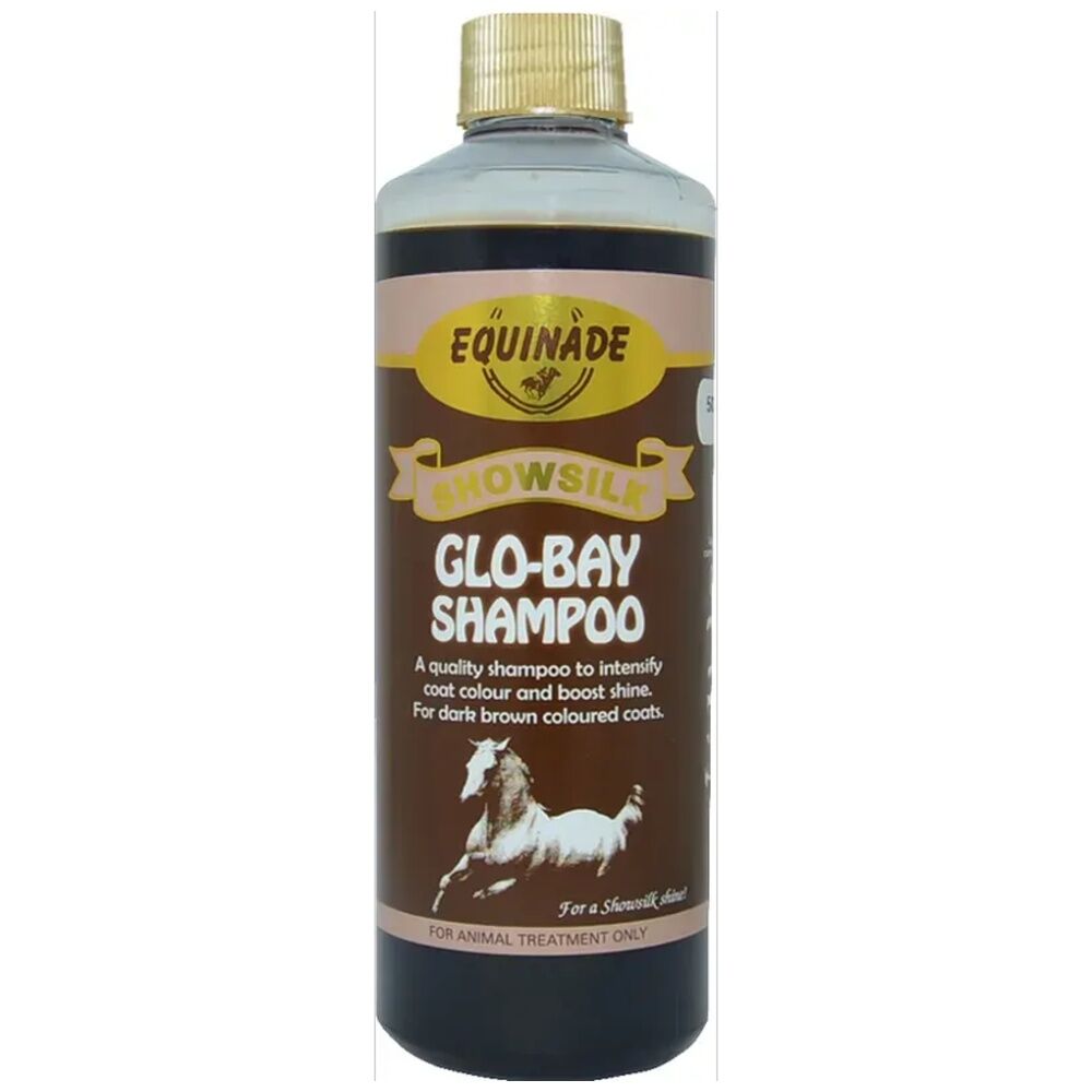 Equinade Showsilk Glo Bay Horse Coat Grooming Care Shampoo 500ml