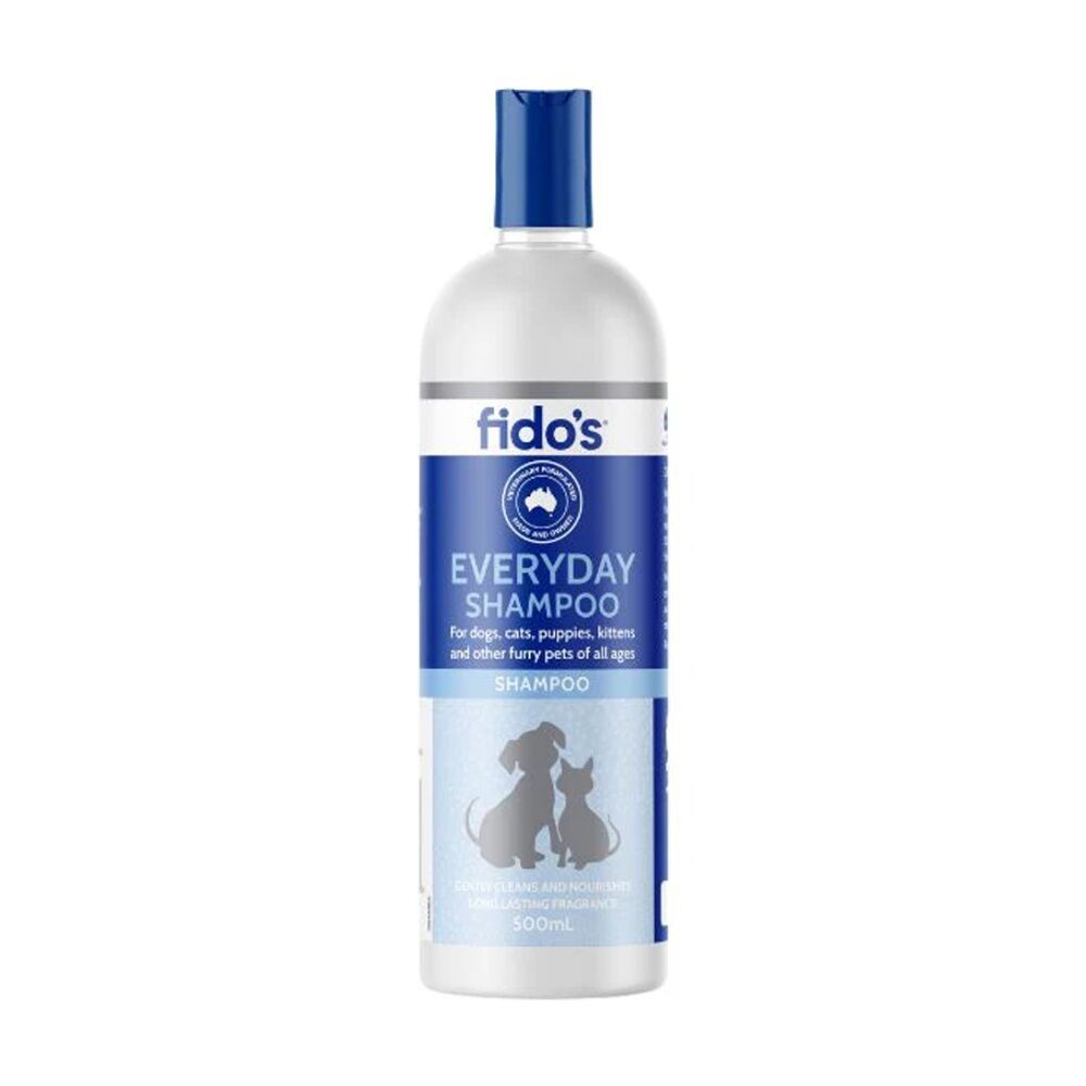 2PK Fidos Pet Dog & Cat Grooming Washing Care Shampoo Everyday 500ml