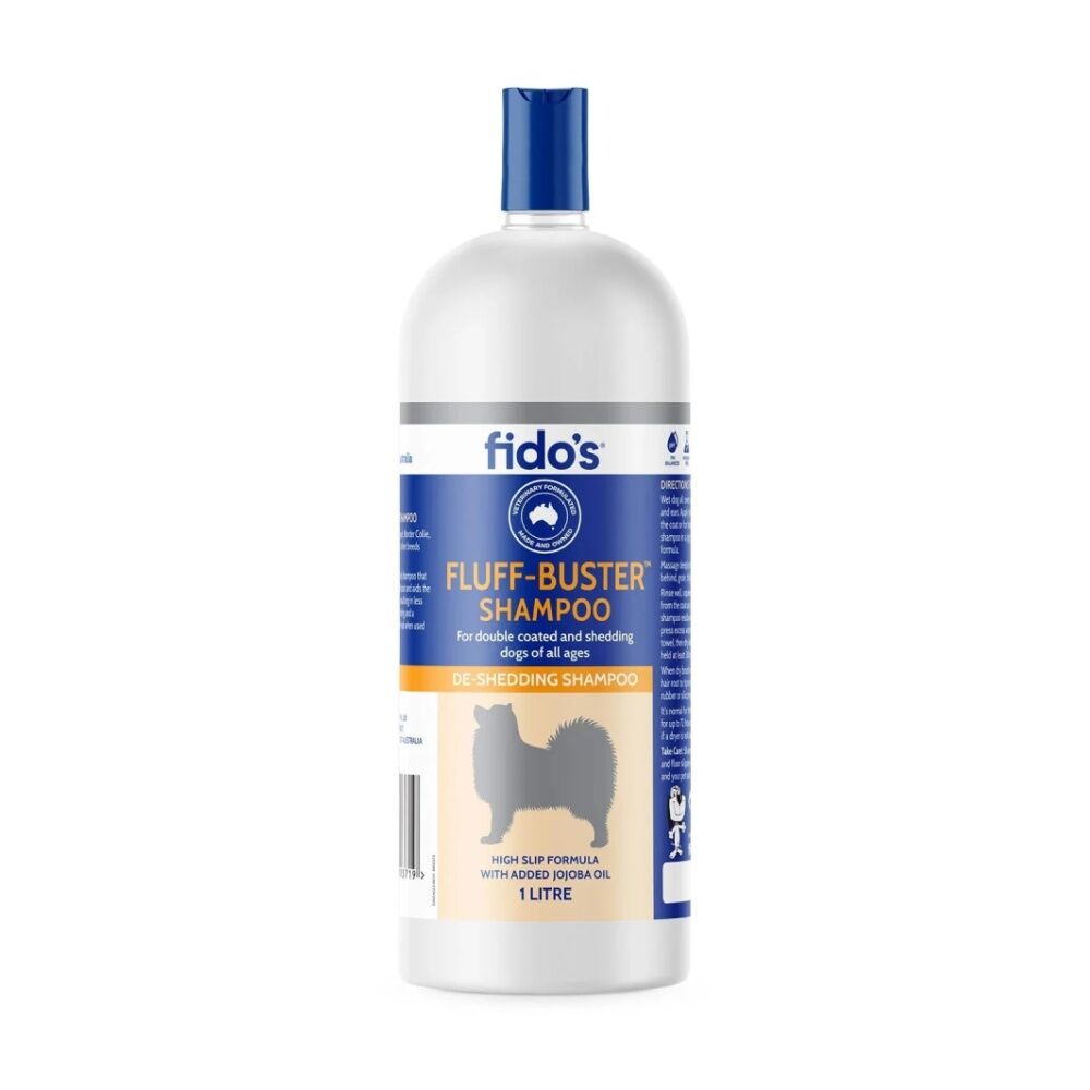 Fidos Pet Dog Grooming Washing Care Shampoo Fluff Buster 1L